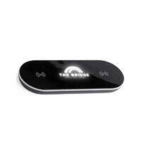 Double station de charge sans-fil QI Noir