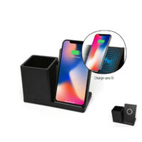 Porte stylos + Charge sans fil