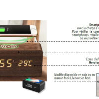 Réveil - Alarme avec Charge sans fil – Image 2