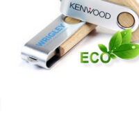 Clé USB en bois forme Twist 16GB – Image 2