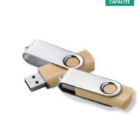 Clé USB en bois forme Twist 16GB